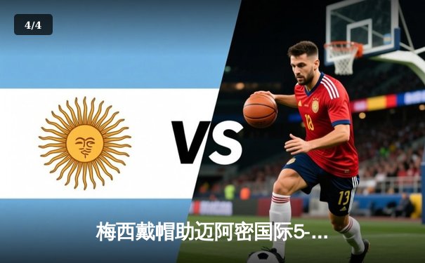 梅西戴帽助迈阿密国际5-2大胜奥兰多城 单赛季进球数创个人新纪录 - 4